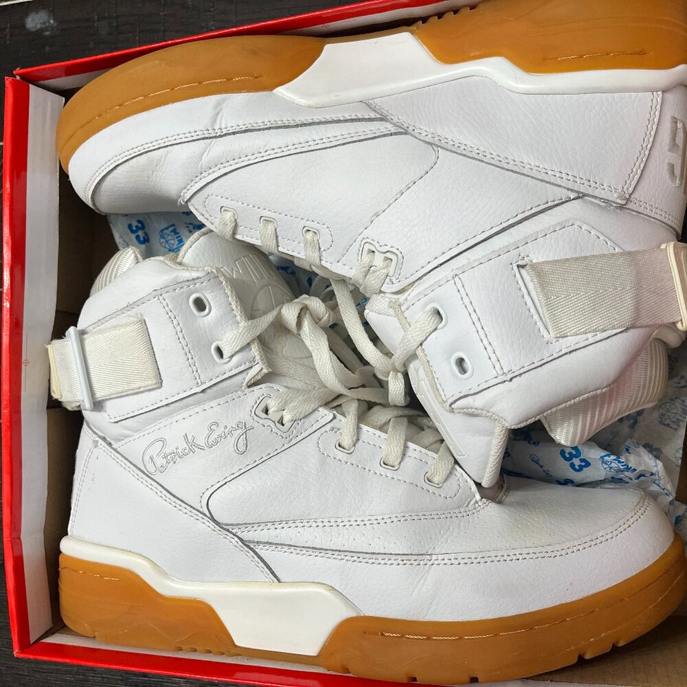 EWING HI SIZE 12 (WHITE/GUM)
